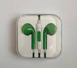 Green - Handsfree Stereo Earphones 3.5mm with Volume Control (OEM)